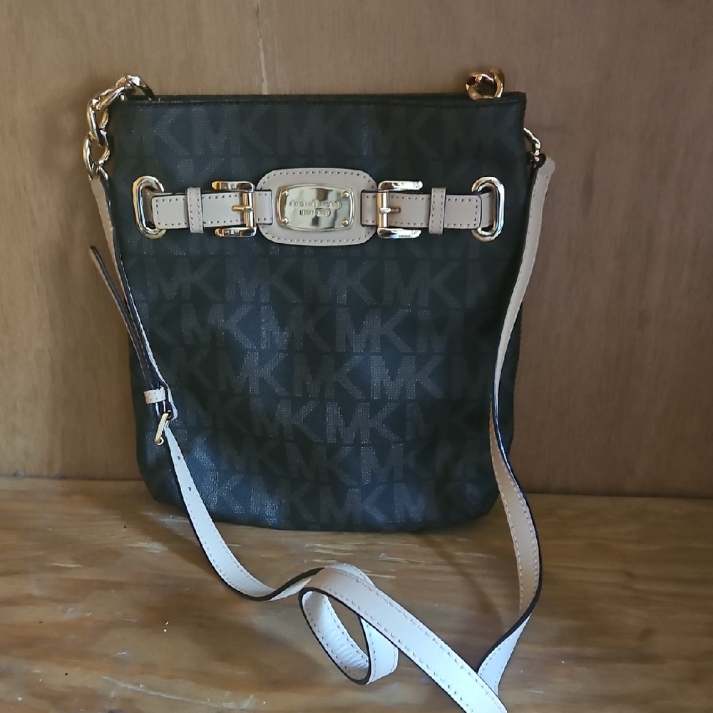 Michael Kors Black Logo Crossbody